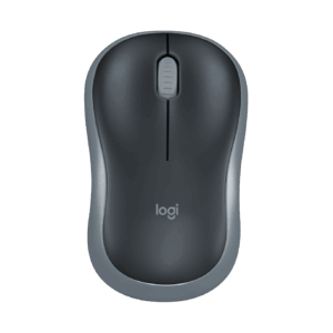 Mouse inalámbrico logitech M185 gris negro