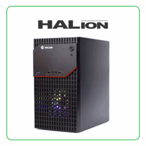 CASE MICRO ATX  HALION DELTA 109 600W 1X12CM RGB NEGRO