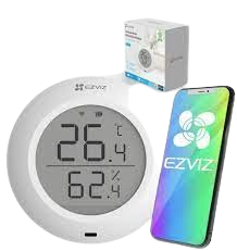 Sensor Inalámbrico de Temperatura y Humedad EZVIZ T51C.