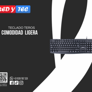 Kit teclado y mouse TEROS TE-5012S – Precio Perú | Redytec Perú