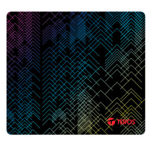 MOUSE PAD TEROS TE-3011S – NEGRO TELA | 450 × 400 × 3 mm | 340 g – Precio Perú | Redytec Perú