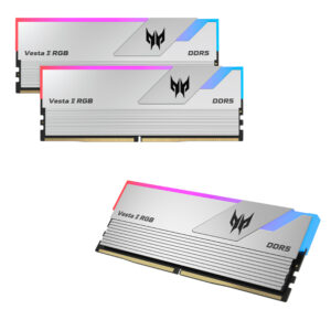 Memoria U-DIMM Predator Vesta II RGB, 32GB (2x16GB) DDR5-6000MHz, PC5-48000, CL32, 1.35V.