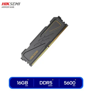 Memoria HIKSEMI ARMOR 16GB DDR4-3200MHz PC4-25600, CL18, 1.35V, UDIMM, Negro